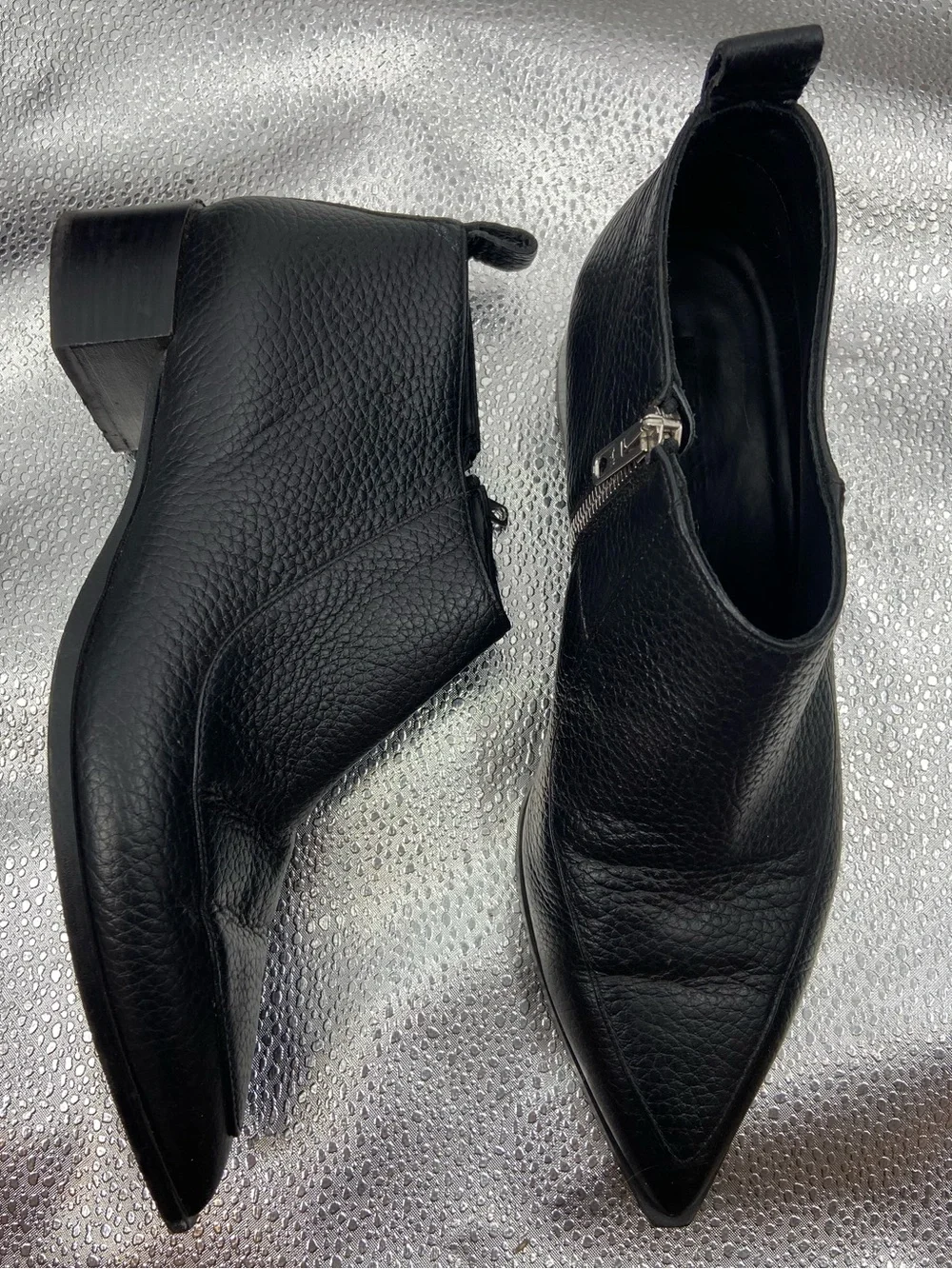 Everlane Boss Booties Black 8.5